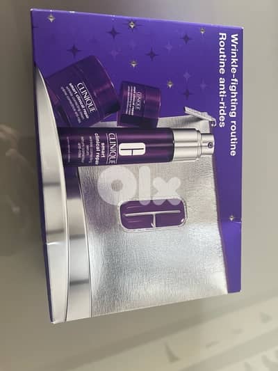 Clinique wrinkle-fighting routine kit