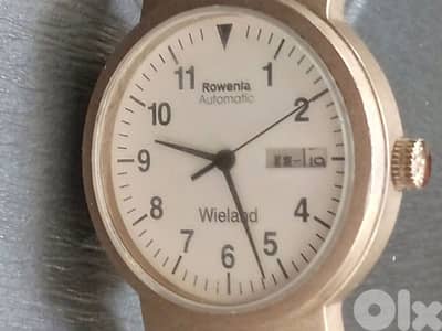 extremely rare Vintage Rowenta automatic Wieland 21 jewels like new