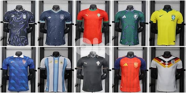 Copy A player version football jerseys