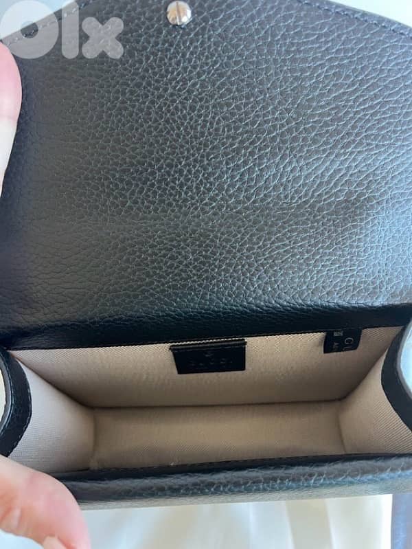 Gucci dionysus black genuine leather mini bag brand new (not used) 4
