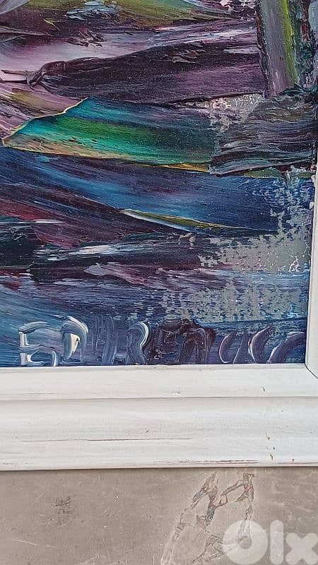 لوحة رسم زيتي اوروبية 8