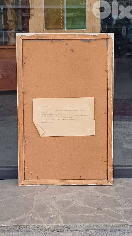 لوحة رسم زيتي اوروبية 9