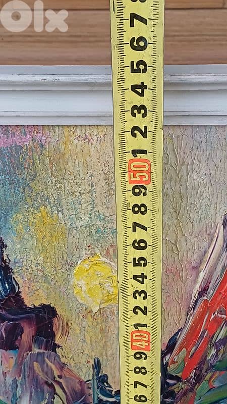 لوحة رسم زيتي اوروبية 11