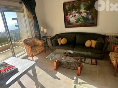 Ballouneh / Catchy Apartment for Rent -  بلونة/ شقة مفروشة للايجار