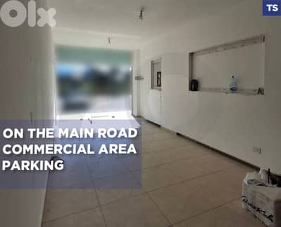 REF#TS131467 On the main road,parking  kferzayna/ Akbeh/كفرزينا .