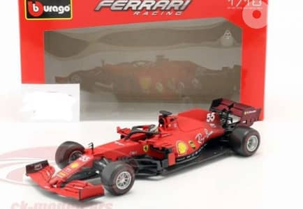 Ferrari SF21 (Carlos Sainz Jr) 2021 diecast car model 1;18