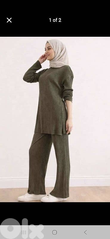 co ord green set turkey