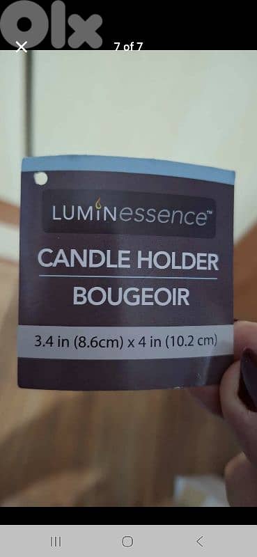 candle holders used once 1