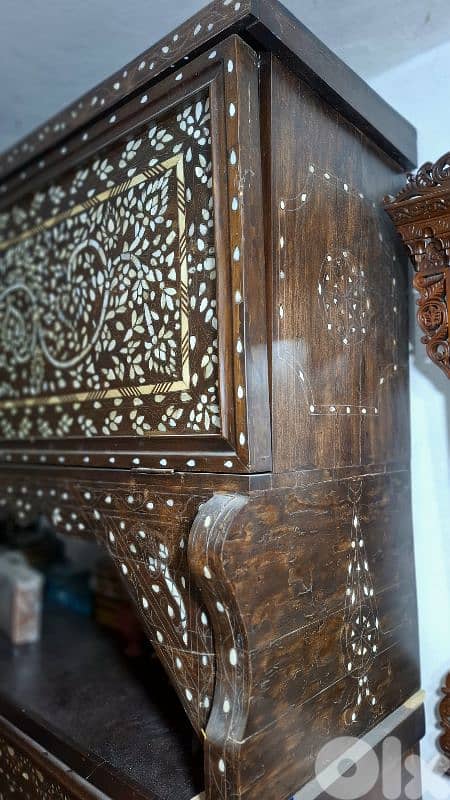 تحفة دمشقية نادرة من القرن ال19: صندوق "الأرابيسك" المرصّع بالصدف 4