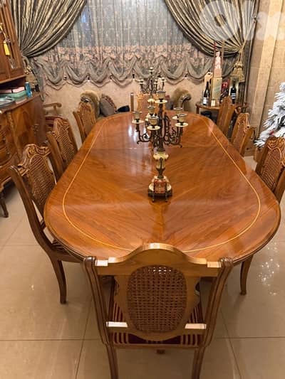 Walnut Wood Dining Room