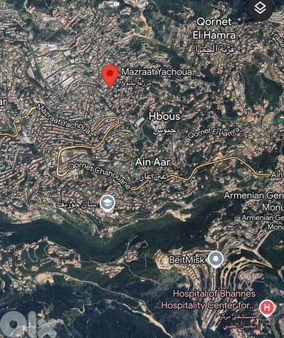 Mazraat Yachouh, Metn/ Land for Sale  -  مزرعة يشوع /أرض رائعة للبيع
