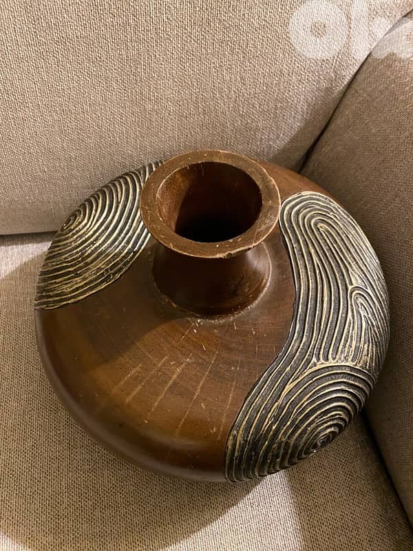 vintage wood and metal home deco 1