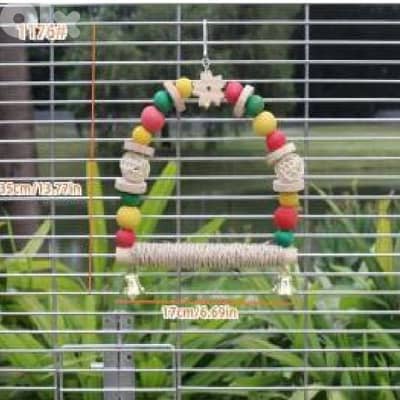 العاب ببغاء وجميع طيور الاقفاص