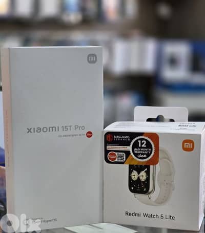 xiaomi 15t pro + xiaomi smart whatch