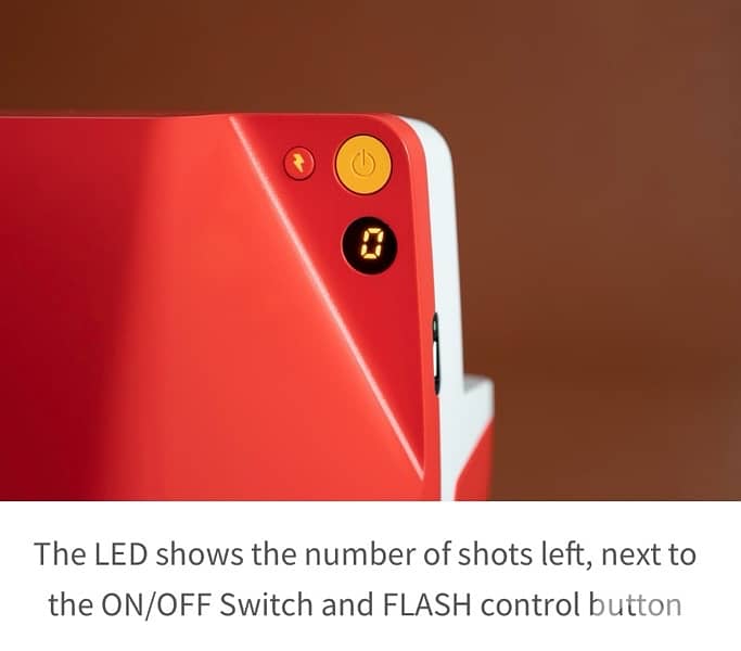 Great Deal!Polaroid Now 2nd Generation I-Type Instant Film Camera -Red 8