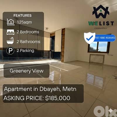 Apartment for Sale in Dbayeh, Metn شقة للبيع في منطقة ضبية