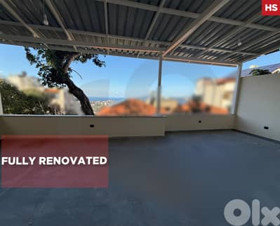 1 big Terrace-sea view/MAZRAAT YACHOUH/مزرعة يشوع ! REF#HS131502 !