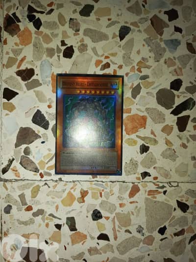 1st edition yu gi oh destiny hero-dreadmaster newly opened