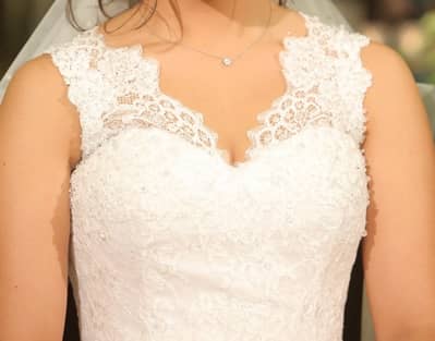 Elegant wedding dress