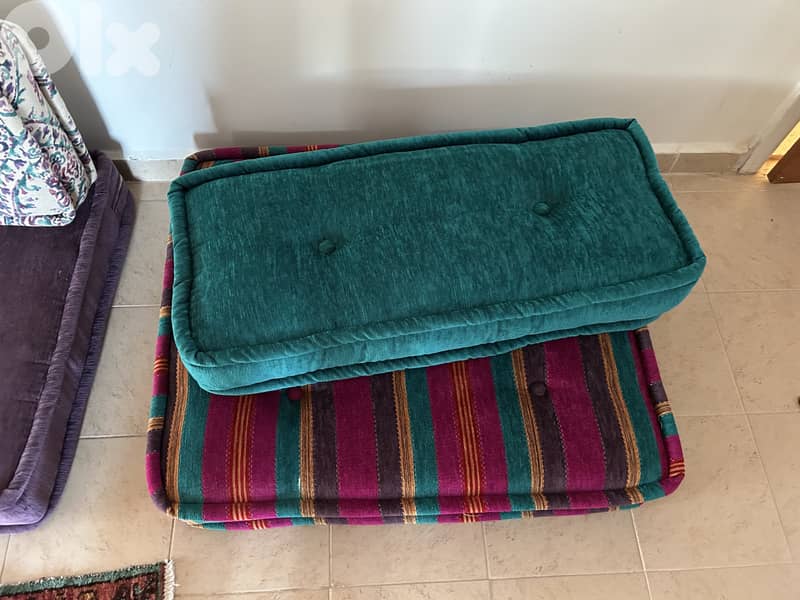 Floor Couch / Lounge Cushions – Set of 2 5