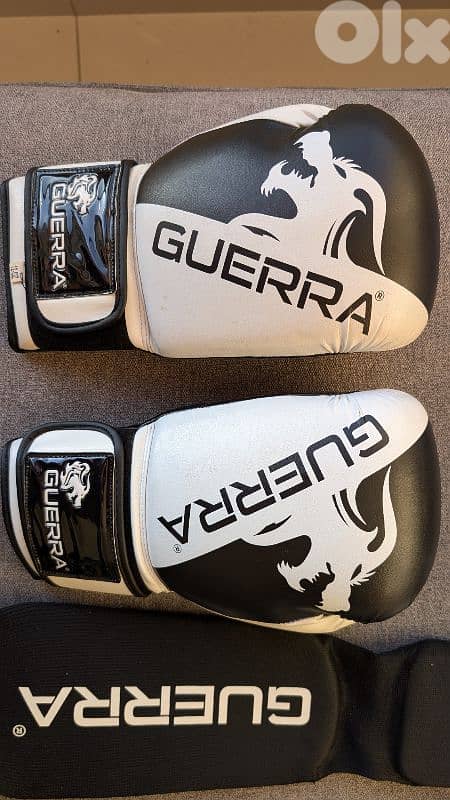 Guerra Boxing Gloves & Shin Guards 1