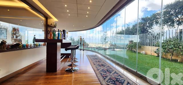 L20114 - Beautiful & Spacious Apartment with Garden For Sale in Baabda