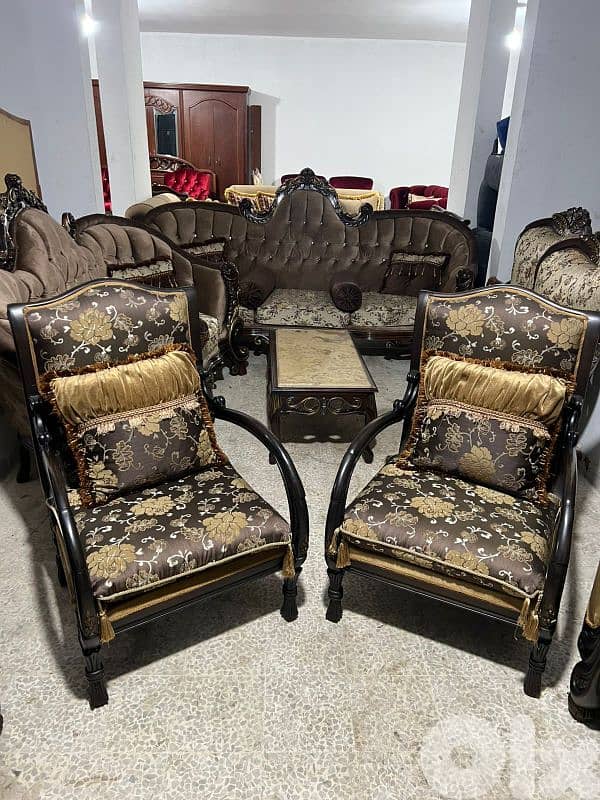 طقم كنبايات حفر خشب زان 2