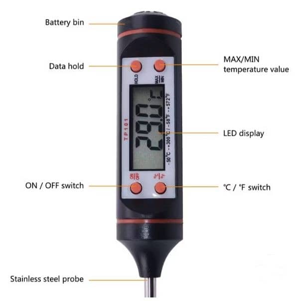 Digital kitchen Thermometer 1