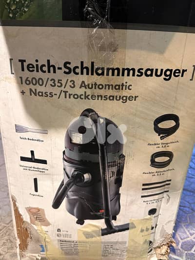 ROWI Pond Sludge Vacuum Cleaner – Wet & Dry (1600W)