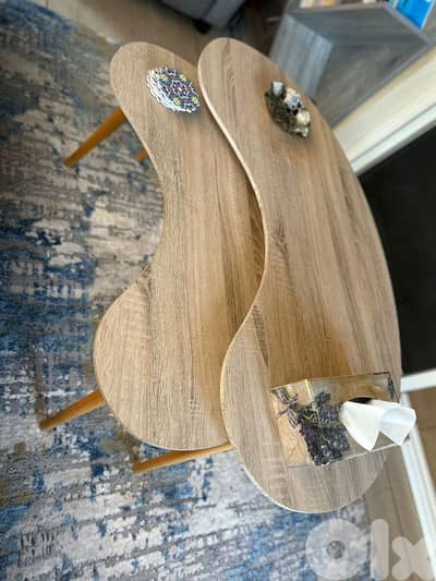 طاولتين beige