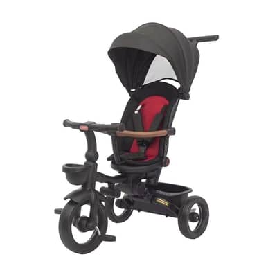 Foldable Baby Tricycle with Parental Push Handle - دراجة ثلاثية