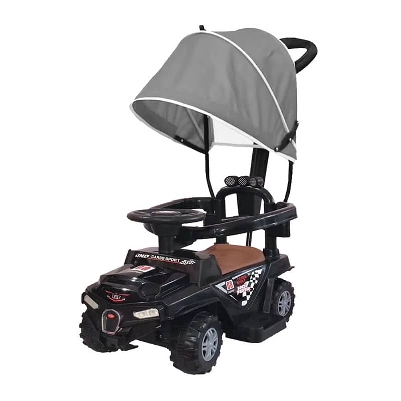 4-Wheel Jeep Push Car With a Canopy - سيارة جيب مع مظلة 4