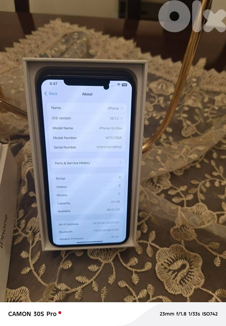 Iphone. Sxmax  64 GB  Gold 6