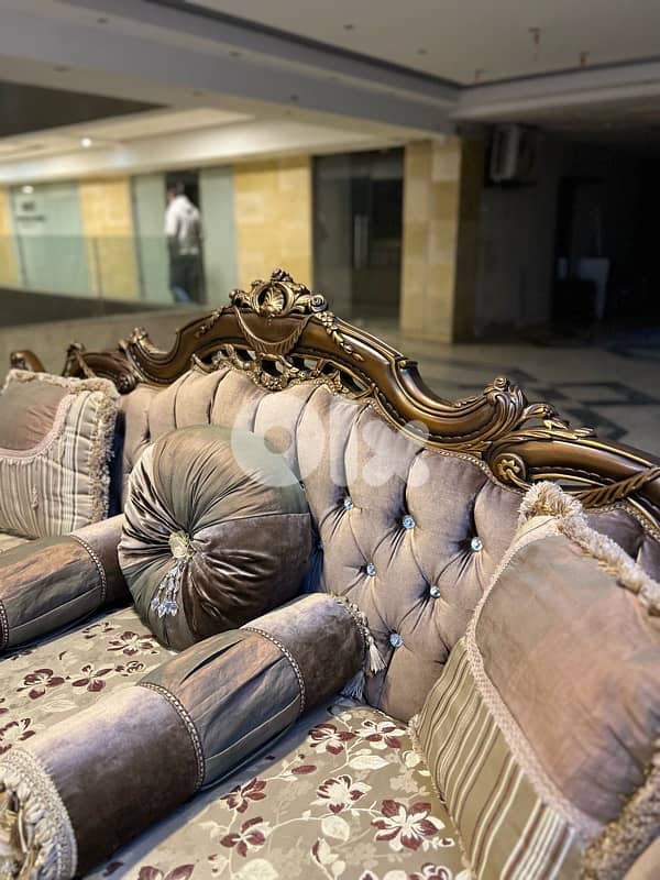 ‏صالون مصري مستورد ملوكي بعد شبه جديد 3