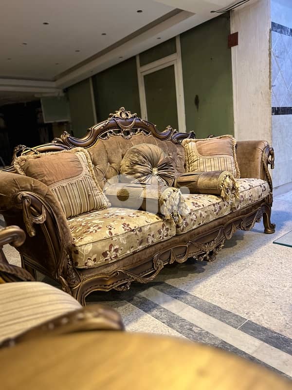 ‏صالون مصري مستورد ملوكي بعد شبه جديد 4