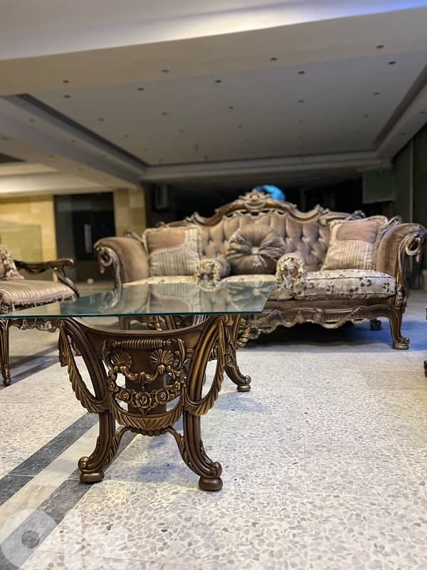 ‏صالون مصري مستورد ملوكي بعد شبه جديد 5