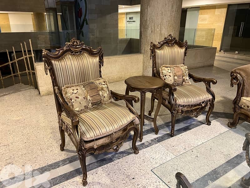 ‏صالون مصري مستورد ملوكي بعد شبه جديد 6