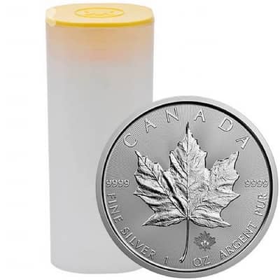 Canadian silver maple coins