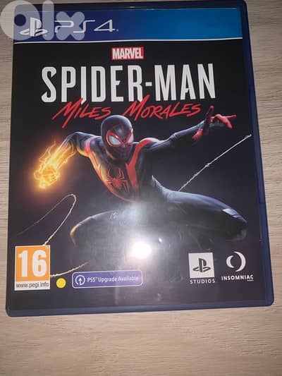 Marvel Spiderman: Miles Morales (Ps4)