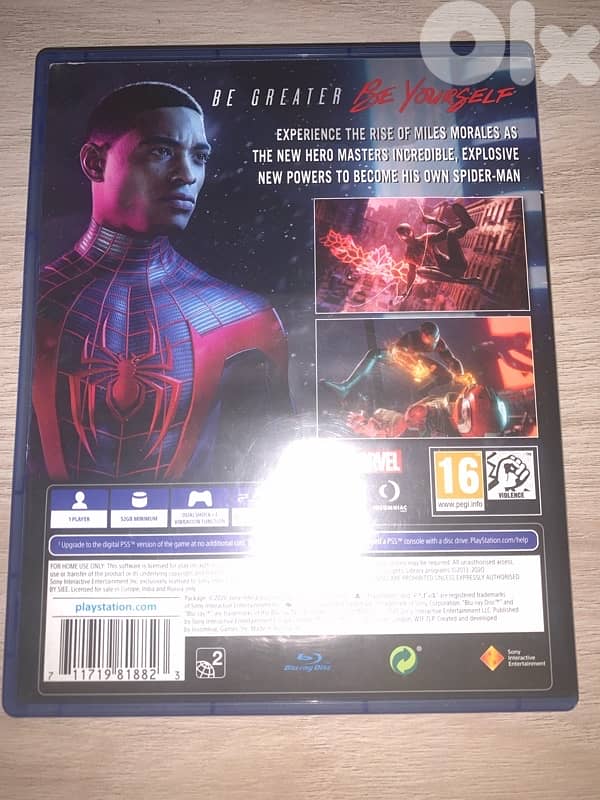 Marvel Spiderman: Miles Morales (Ps4) 1