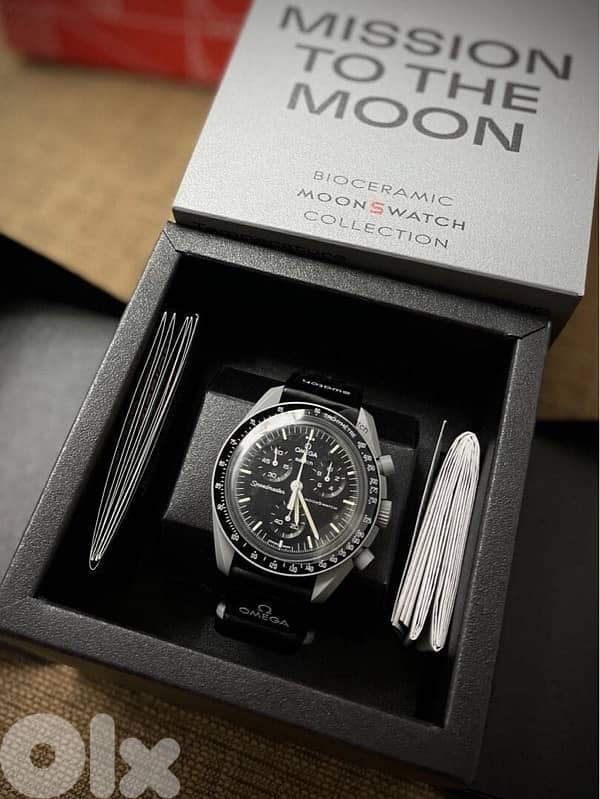 omega x swatch mission to the moon 1
