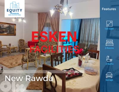 120 SQM Apartment For Sale In New Rawda شقة للبيع #JS46180