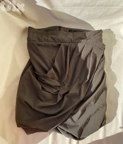 Zara draped skirt