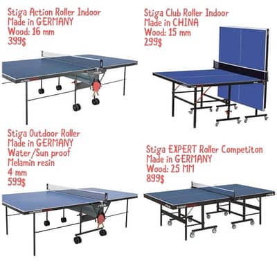 OFFICIAL ITTF STIGA table tennis (Germany)