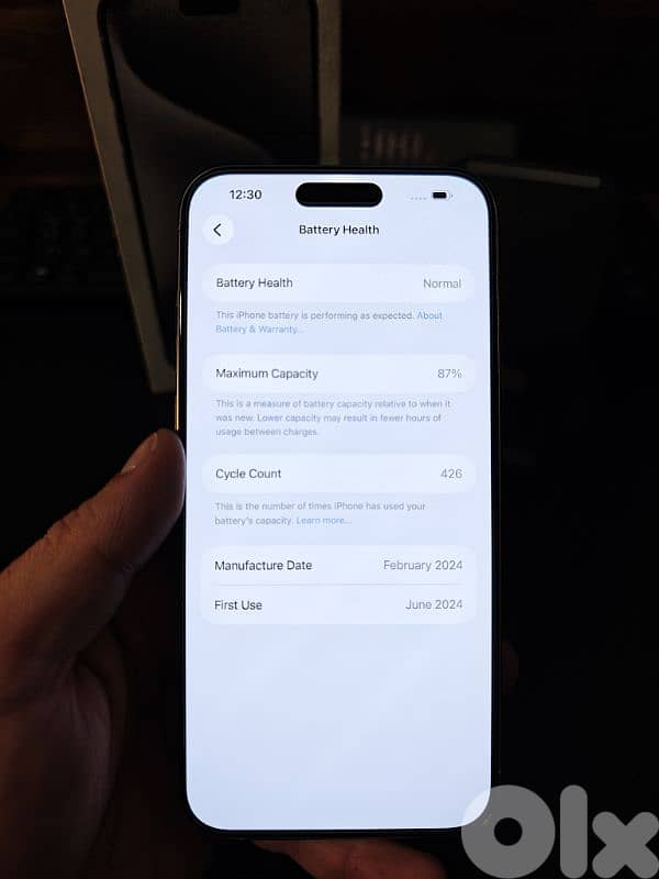 iPhone 15 Pro Max 256GB 6