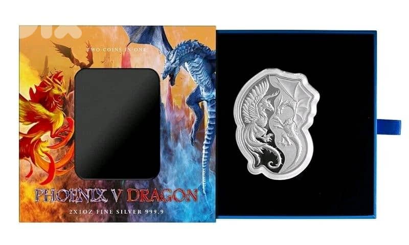 PAMP limited 2 OZ pure silver 999 1