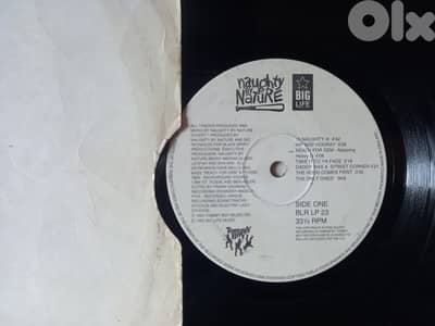 Naughty By Nature ‎– 19 Naughty III Vinyl, LP, Album no picture cover