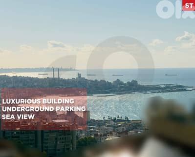 Full Sea View/Underground Parking/SAHEL ALMA/ ساحل ألما ! REF#ST131507