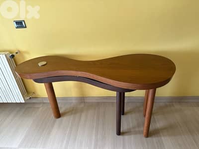 wood entrence console