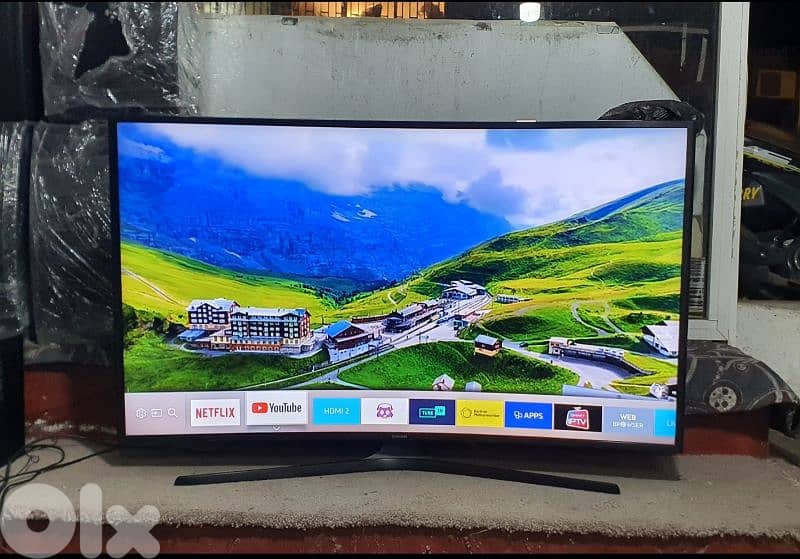 Samsung TV 55 insh Curve smart 4k UHD Seres7 1